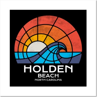 Holden Beach, NC Stained Glass Memories Posters and Art